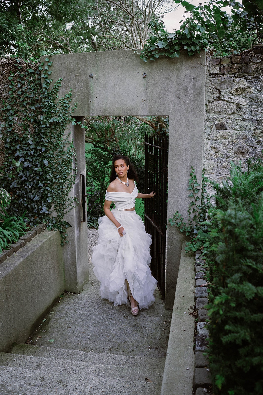 bride at Iveagh Gardens Dublin
