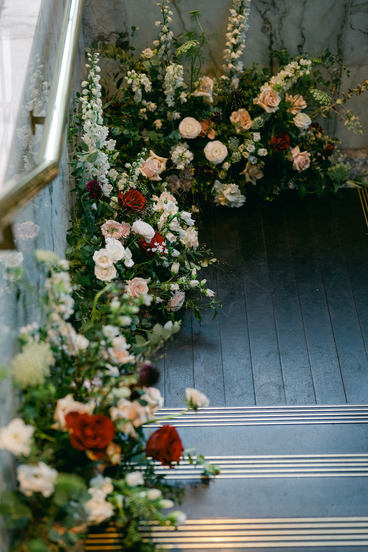 The Grayson Dublin floral staircase